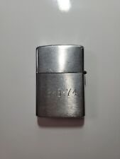 Vintage 1973 Zippo Lighter Brushed Chrome  picture