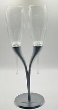 Moet & Chandon Philippe Di Meo Reso Candelabra Stand & 2 Pomponne Flutes picture