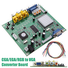 Arcade Game RGB CGA EGA YUV to VGA HD Game Video Converter Output Board C3Q2 picture