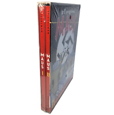 MAUS Box Set Vols I & II A Survivors Tale My Father Bleeds Art Spiegelman PB NEW picture