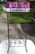 Brach's Candy Metal Store Display Stand Rack Candyland Sign 10 Cent Vintage ~3ft picture