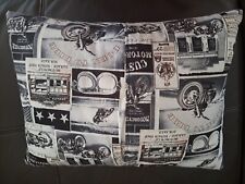 Vintage Harley Pillow picture