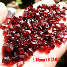 100g Natural Red Garnet Crystal Gemstone Rough Stone Specimen Minerial DIY Rocks picture