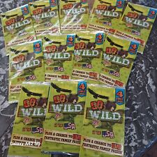 WINN DIXIE GO WILD IN THE USA TRADING CARDS - 12 Brand New UNOPENED packs PLUS picture
