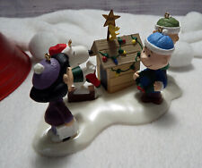 Hallmark, A Snoopy Christmas, Complete Series, dated 2000, ornaments, lot of 5 picture