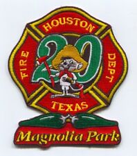 Houston Fire Department Station 20 Patch Texas TX v2 picture