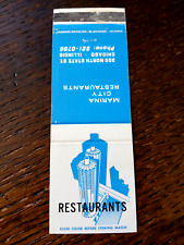 Vintage Matchbook: Marina City Restaurants, Chicago, IL picture