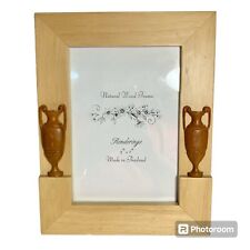 Vintage Brown Tan Wood Picture Photo Frame 7