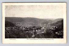 Coudersport PA-Pennsylvania, Looking Southwest From East Hill, Vintage Postcard picture