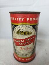 Great Falls Select Fine Flat Top Beer Can Montana EMPTY picture