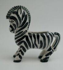 Vintage Pottery Zebra Figurine picture