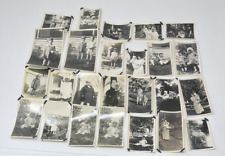 1920's 1930's Children Family Baby Carriage Photos Lot Of 26 Snapshot Kids picture
