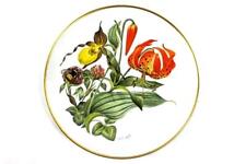 1978 Franklin Bavarian Porcelain New England Wildflowers Collector Plate Limited picture