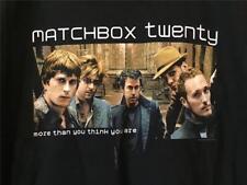 Tour Shirt Matchbox Twenty You're Not Who You Think You Are ADULT Medium Black picture