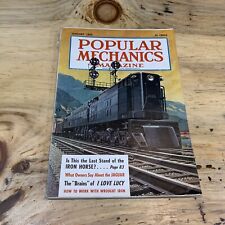Popular Mechanics January 1955 Railroads Trains Jaguar Jess Oppenheimer picture