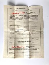 1963 Montgomery Ward Order Form, Kansas City Missouri picture