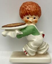 Vintage Goebel Red Heads Charlot Byj Nothing Beats a Pizza Boy West Germany picture