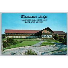 Postcard WV Davis Blackwater Lodge Blackwater Falls State Park picture