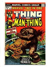MARVEL TWO-IN-ONE #1  VG+ 4.5  