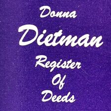 1980s Donna Dietman Court Register Of Deeds Kenosha County Wisconsin Election picture