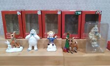 Kurt S Adler Rudolph The Red Nosed Reindeer Christmas Ornament Lot of 5 Bumble picture