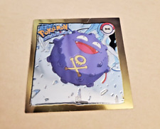 Koffing Pokemon Gold Insert Sticker #R18 Artbox 1999 Chromium Series 1 Nintendo picture