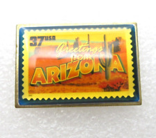 2001 Vintage Greeting from Arizona 37 Cent USA Lapel Pin (B957) picture
