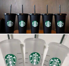 Starbucks  Cold Drink Cup  frosty ,black  or black with rhinestones 24oz picture