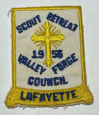 1956 Scout Retreat Valley Forge Council Lafayette  Boy Scout CC1 picture