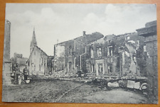 WW1 ruins in 