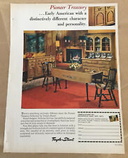 Temple Stuart furniture print ad 1965 vintage retro 1960s art home decor Pioneer picture