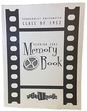 RARE Vanderbilt University Class of 1952 Reunion Memory Book (2002) picture