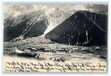 1902 Chamonix Et Le Brevent France, Mountain View Posted Antique Postcard picture