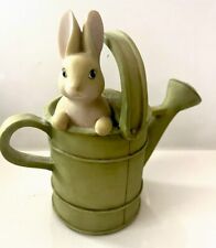 Beatrix Potter Peter Rabbit Watering Can Bank Collection 1994 Bunny Charpente picture