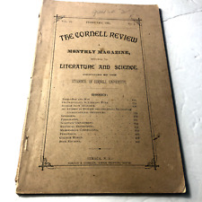 February 1880, The Cornell Review magazine for Cornell University. 9