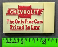 Vintage 1950s? Chevrolet Chevy Car Dealership Celluloid Advertising Bobbypin picture