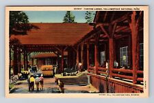Yellowstone National Park, Canyon Lodge, Series #35361P, Vintage Postcard picture