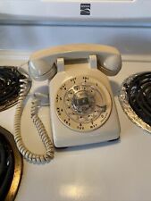 Vintage AT&T Beige 500DM Rotary Dial Phone UNTESTED picture