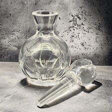 Marquis By Waterford Bloomfield Pattern Perfume Bottle with Stopper Crystal picture