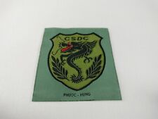 ARVN RVN NPFF CSDC National Police Field Force Woven Patch picture
