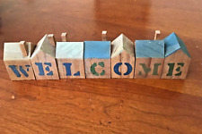 Vintage WELCOME Sign picture