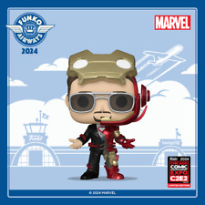 FUNKO POP TONY STARK #1354 C2E2 SHARED STICKER EXCLUSIVE (Iron Man) picture