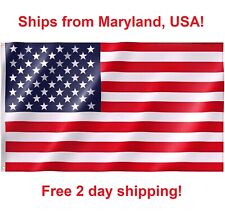 3x5 ft American Flag w/ Grommets - United States Flag - US Flag - USA  America picture