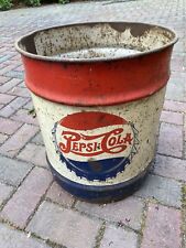Double Dot Pepsi Fountain Syrup Can With Lid, 18x15” picture
