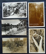 Lot (5) RPPC Identified Scenic Photos, see list picture