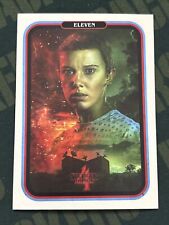 Topps Zerocool STRANGER THINGS Character Card ELEVEN No. 11 MILLIE BOBBY BROWN picture