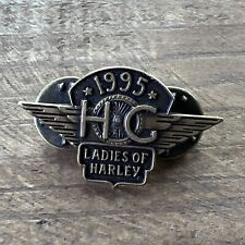 Vintage Ladies of Harley Davidson Owners Group HOG Pin for Jacket Vest Hat Lapel picture