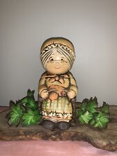 UNESCO Vintage 60's painted Mache granny bank made for bank promotion picture