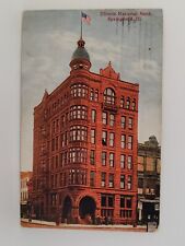 Postcard Springfield Illinois National Bank c1909 picture