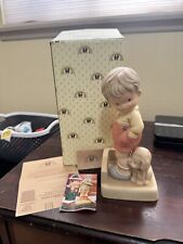 Vintage Memories of Yesterday Porcelain Thank God For Fido Figurine NWT 1993 picture